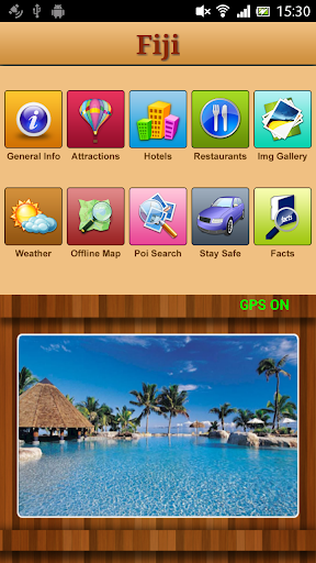 【免費旅遊App】Fiji Island Offline Map Guide-APP點子