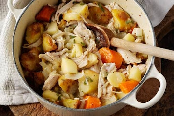 Leftover turkey casserole