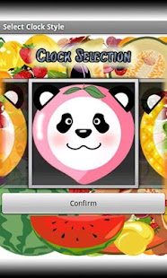 Lastest Fruit Panda Clock APK