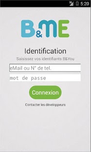 B&Me suivi conso B&You - screenshot thumbnail