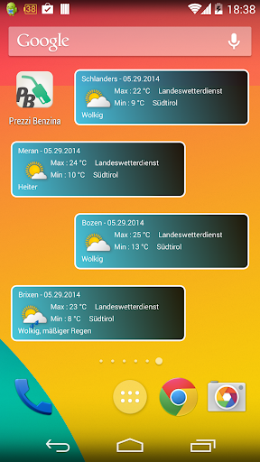 Südtirol Wetter Mobile