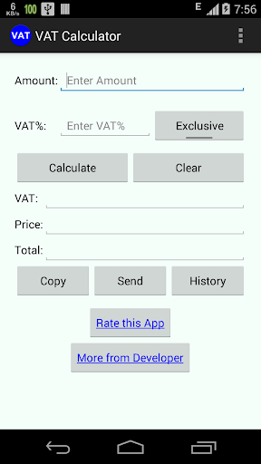 VAT Calculator