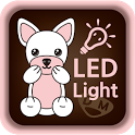 Pink Flash Light (LED Light) icon