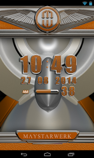 Download Clock Widget Orange Elephant APK for Android