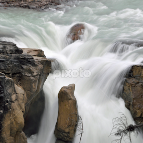 White Water by Keith Sutherland - Landscapes Waterscapes