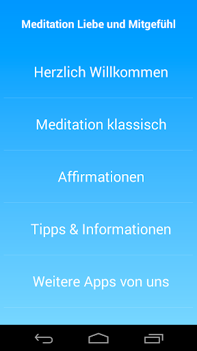 Meditation Liebe und Mitgefühl