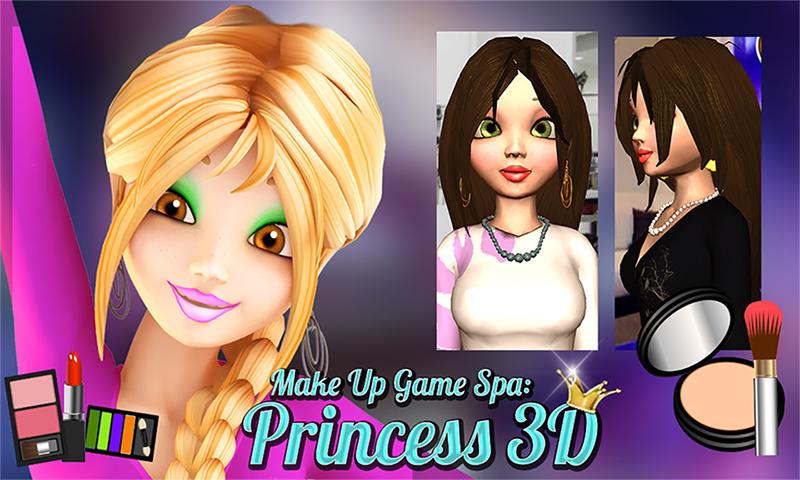 Make Up Games Spa: Princess 3D - Android Apps on Google Play
