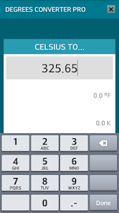 Degrees Converter PRO Screenshots 11 Degrees Converter PRO Screenshots 11