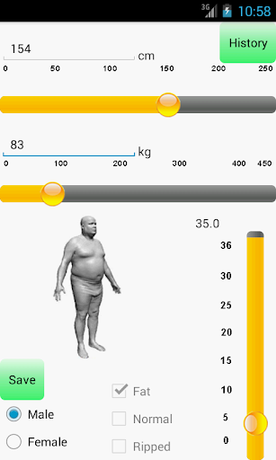 【免費健康App】BMI Chỉ số của sức khỏe 3D-APP點子