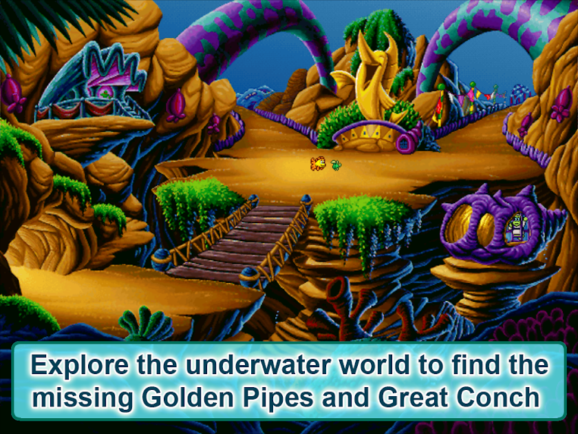 Freddi Fish &amp; the Stolen Shell Screen 2