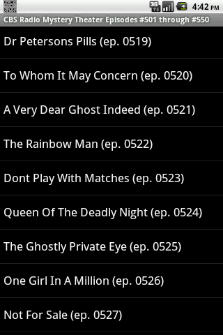 【免費音樂App】CBS Radio Mystery Theater V.11-APP點子