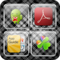 GO_Launcher_Theme – Glass_f logo