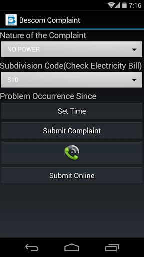 BESCOM Complaints