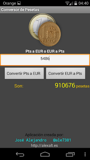 De pesetas a euros