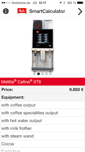 Melitta SmartCalculator