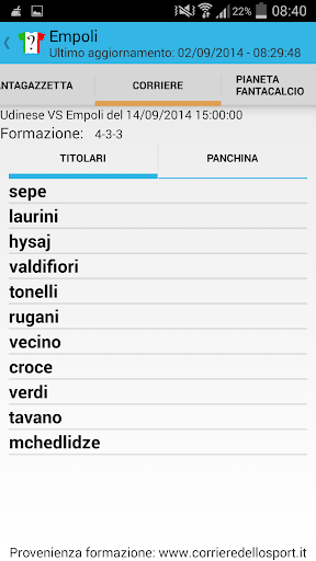 【免費運動App】Probabili Formazioni-APP點子