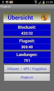 Flugbuch Screenshots 0