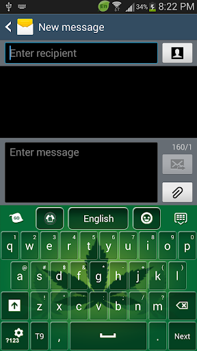 Weed Rasta Keyboard