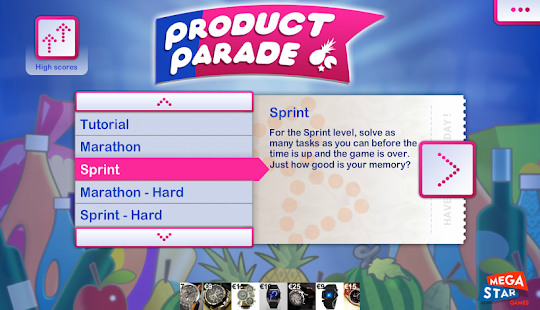 Product Parade Screenshots 5