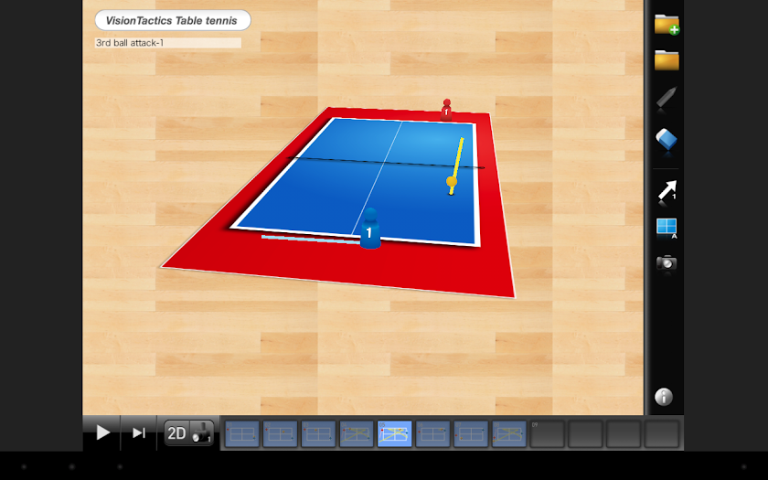 VisionTactics TableTennis Screen 1