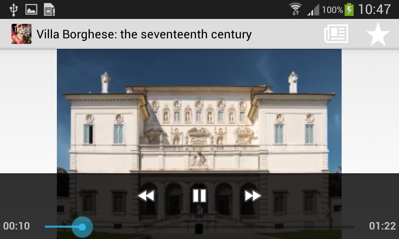 Galleria Borghese English Screen 2