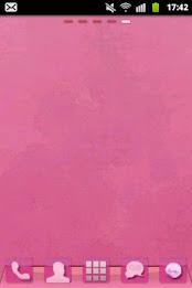 Téma růžové GO Launcher EX poster 1