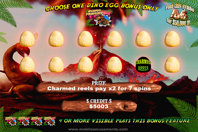 BC Monster Dinosaurs That Time Forgot Slots FREE poster 3