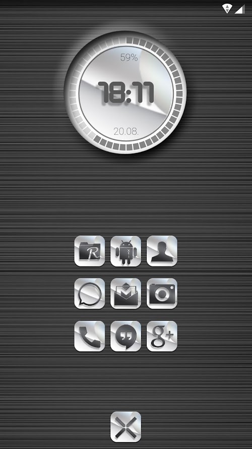 Android application Ceramic icons - Nova Apex Holo screenshort