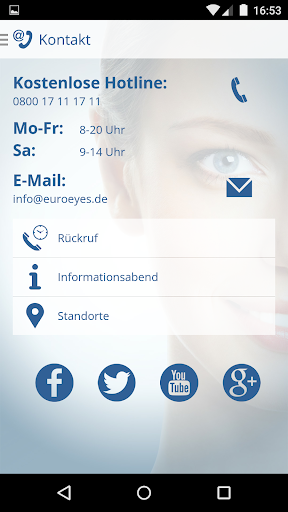 【免費健康App】EuroEyes - Nie wieder Brille!-APP點子