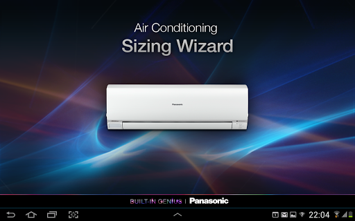 Panasonic AC Sizing Wizard HD