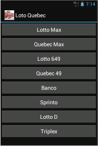 Results Lotto Quebec Canada