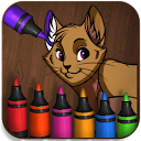 Little Animal Painter mobile app icon
