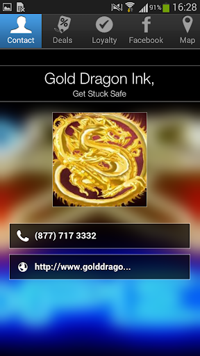 Gold Dragon Ink