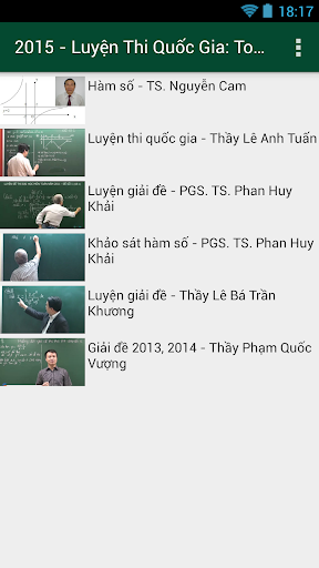 2015 - Luyện Thi Quốc Gia: TH