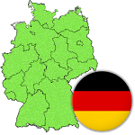 Cover Image of डाउनलोड जर्मन राज्य - झंडे, राजधानियाँ और जर्मनी का नक्शा 1.3 APK