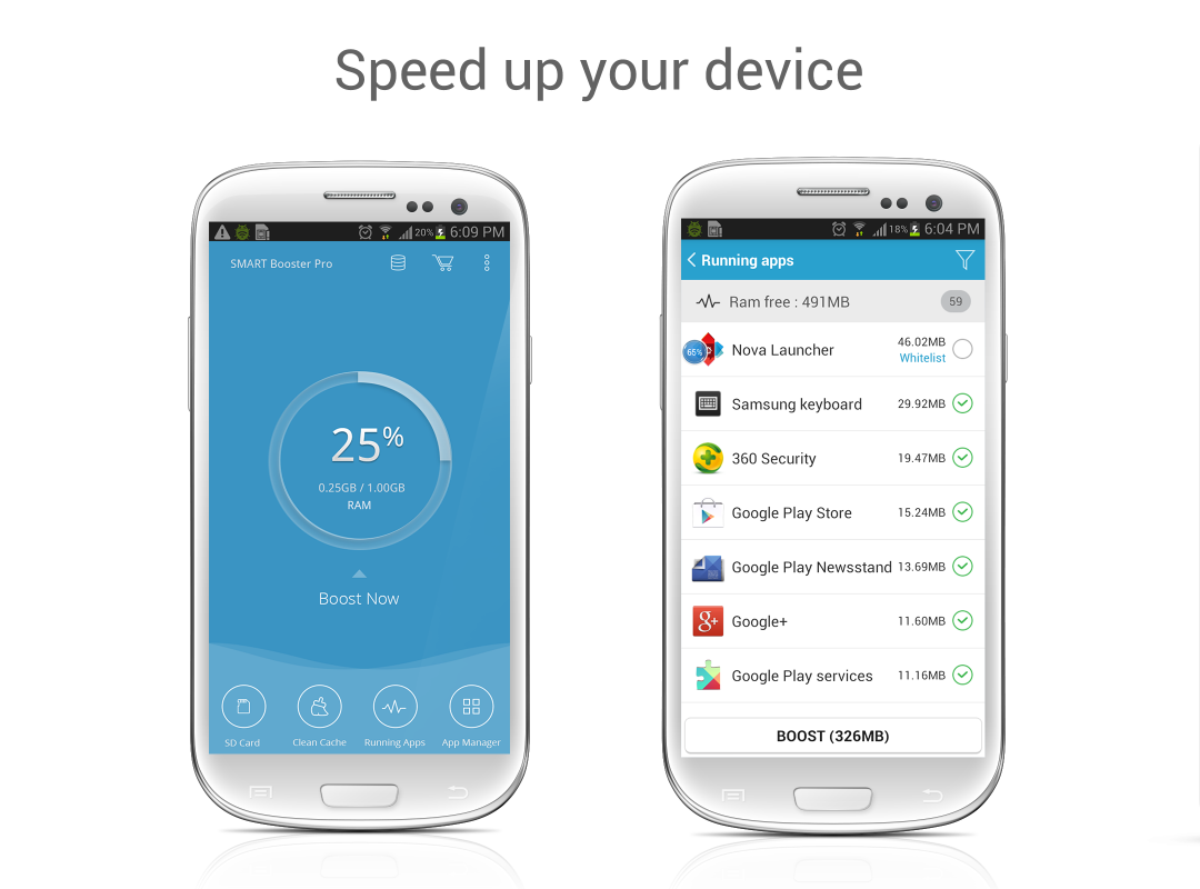 Smart RAM Booster Pro - screenshot