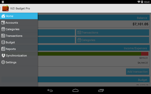 ViZi Budget Pro - screenshot thumbnail