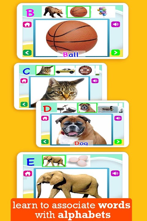 ABC for Kids, Lean alphabet with puzzles and gamesのおすすめ画像4