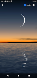 Moon Over Water Live Wallpaper 1