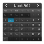 Cover Image of 下载 Month Calendar Widget 2.0.2 APK