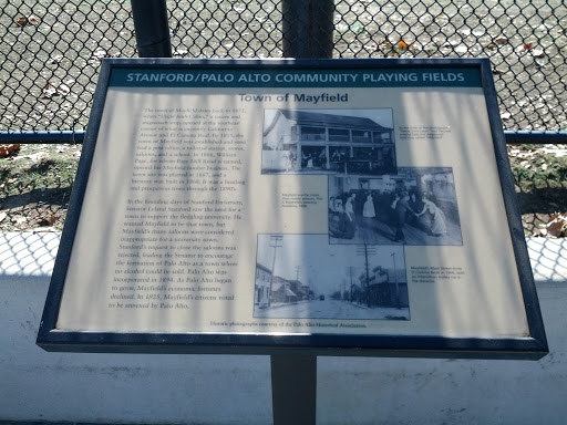 Town of Mayfield Plaque