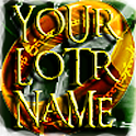 YOUR LOTR NAME icon