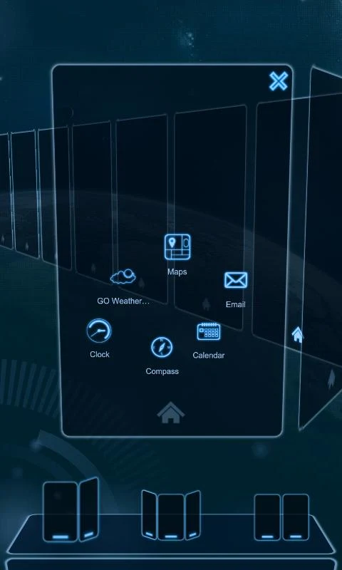 Future  Next Launcher 3D Theme - screenshot