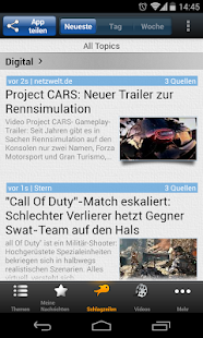 Technologie Nachrichten Screenshots 2