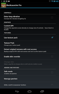 Screenshot 1 for BlockLauncher Pro 1.22.1 MOD APK