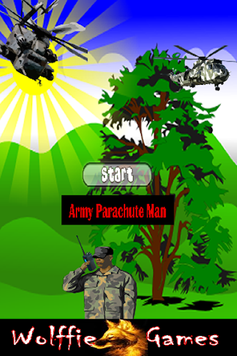 Army Parachute Man