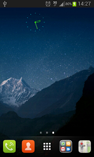 Widget Clock 2x2 Screenshots 5