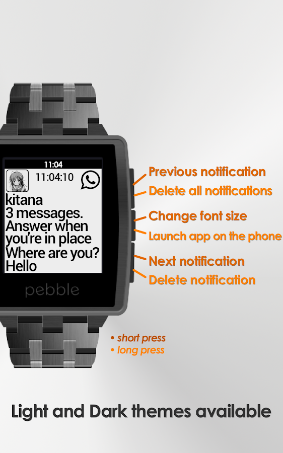 Notify for Pebble - screenshot