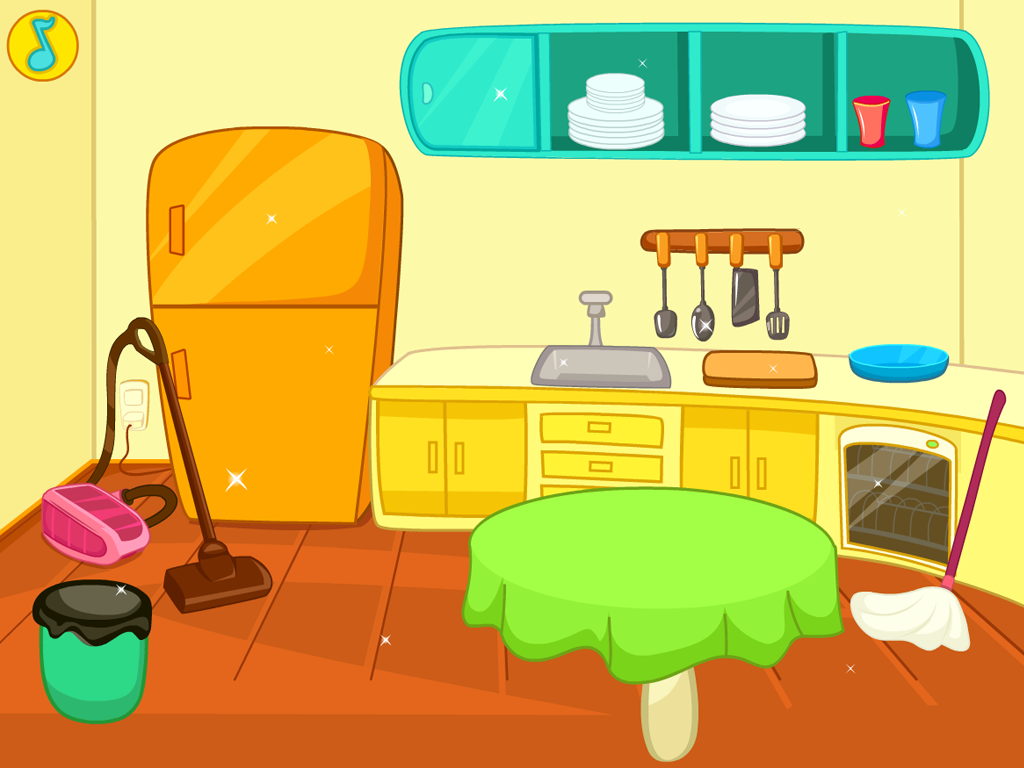 Clean Kitchen Clipart