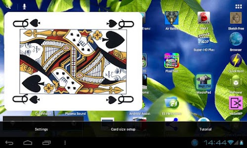 Android application MagicPad screenshort